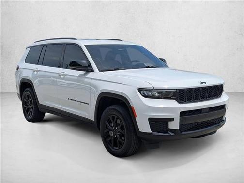 Bright White Clearcoat 2025 Jeep Grand Cherokee L Altitude