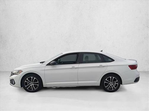 Pure White 2024 Volkswagen Jetta 1.5T Sport