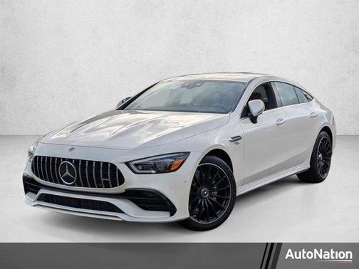 MANUFAKTUR Diamond White Metallic 2023 Mercedes-Benz AMG GT 43 4-Door