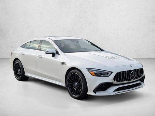 MANUFAKTUR Diamond White Metallic 2023 Mercedes-Benz AMG GT 43 4-Door