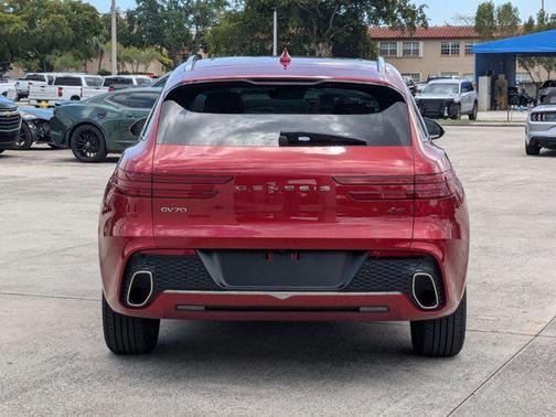 Mauna Red 2025 Genesis GV70 2.5T AWD