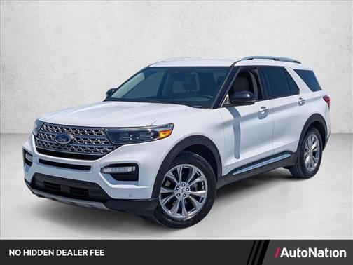 OXFORD WHITE 2020 Ford Explorer Limited