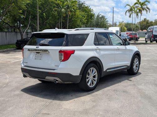 OXFORD WHITE 2020 Ford Explorer Limited
