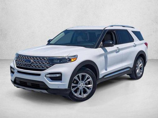 OXFORD WHITE 2020 Ford Explorer Limited