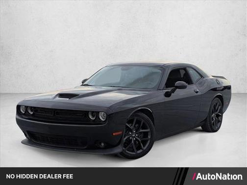 Pitch Black Clearcoat 2019 Dodge Challenger GT