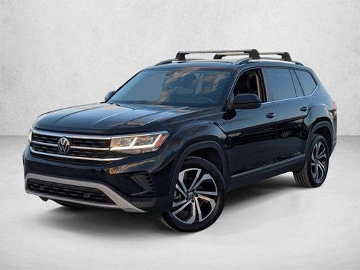 Deep Black Pearl 2023 Volkswagen Atlas 3.6L SEL