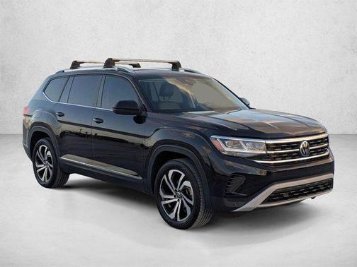 Deep Black Pearl 2023 Volkswagen Atlas 3.6L SEL