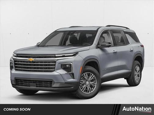 Sterling Gray Metallic 2026 Chevrolet Traverse LT