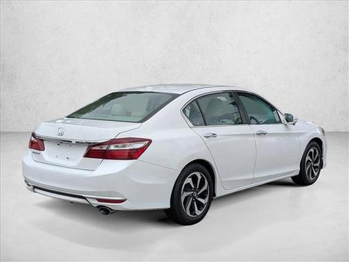 White Orchid Pearl 2017 Honda Accord EX-L