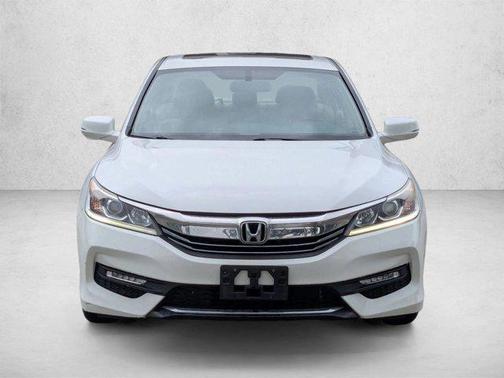 White Orchid Pearl 2017 Honda Accord EX-L