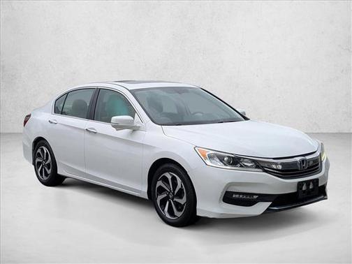 White Orchid Pearl 2017 Honda Accord EX-L
