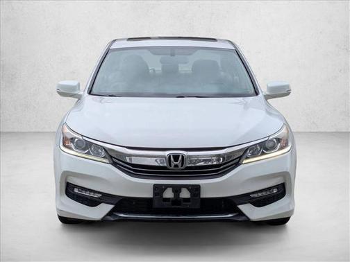White Orchid Pearl 2017 Honda Accord EX-L