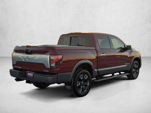 Cardinal Red Metallic 2021 Nissan Titan Platinum Reserve