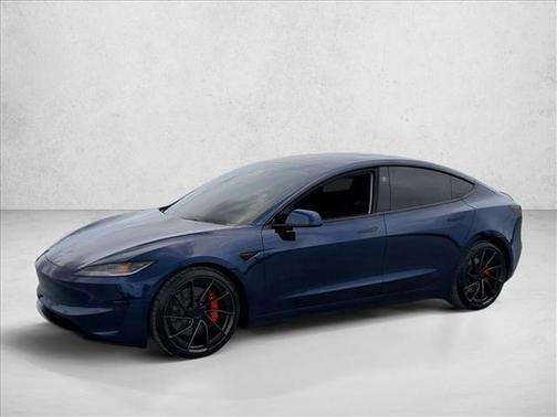 Deep Blue Metallic 2024 Tesla Model 3 Performance