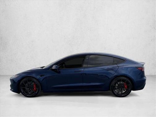 Deep Blue Metallic 2024 Tesla Model 3 Performance