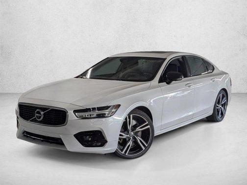 Crystal White Metallic 2020 Volvo S90 T6 R-Design