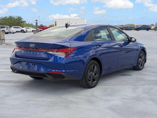 Intense Blue 2021 Hyundai ELANTRA SEL