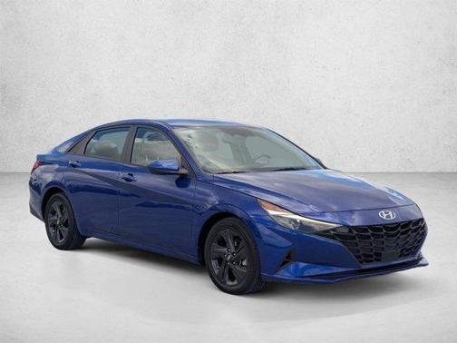 Intense Blue 2021 Hyundai ELANTRA SEL