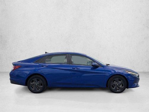 Intense Blue 2021 Hyundai ELANTRA SEL