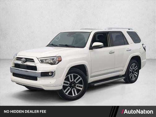 Blizzard Pearl 2021 Toyota 4Runner Limited