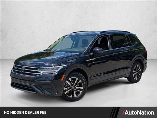 Deep Black Pearl 2024 Volkswagen Tiguan 2.0T S