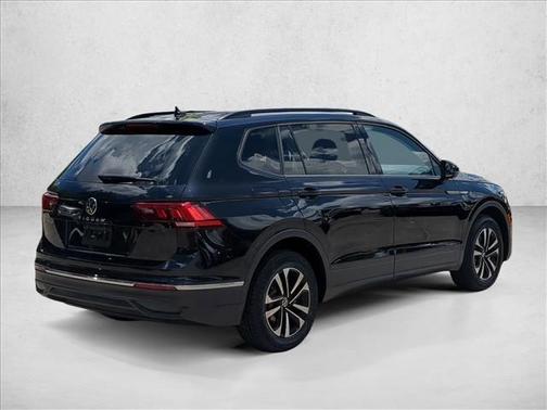 Deep Black Pearl 2024 Volkswagen Tiguan 2.0T S
