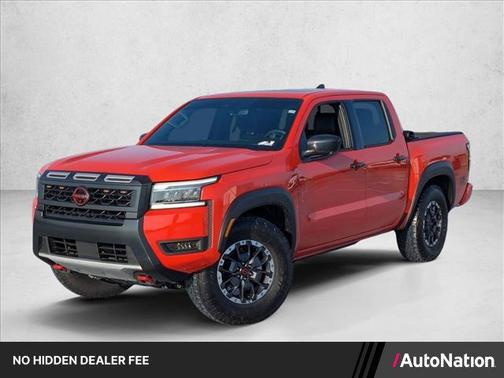 Afterburn Orange 2025 Nissan Frontier PRO-X