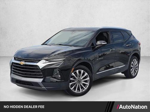 Black 2022 Chevrolet Blazer Premier