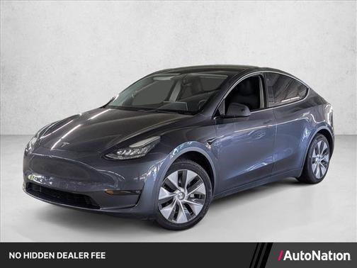 Deep Blue Metallic 2021 Tesla Model Y Standard Range Rear-Wheel Drive