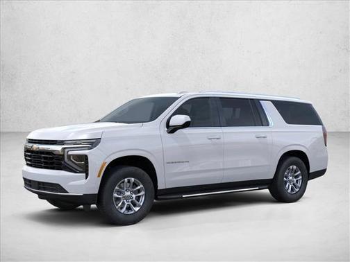 Summit White 2026 Chevrolet Suburban LS