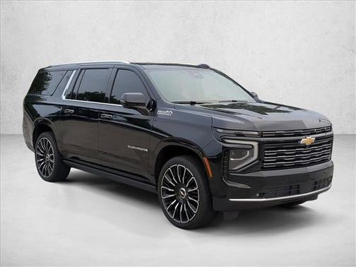 Black 2025 Chevrolet Suburban 4WD High Country