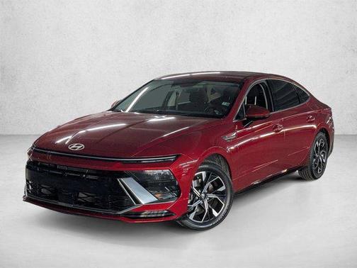 Ultimate red 2024 Hyundai SONATA SEL