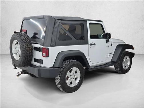 Bright White Clearcoat 2015 Jeep Wrangler Sport
