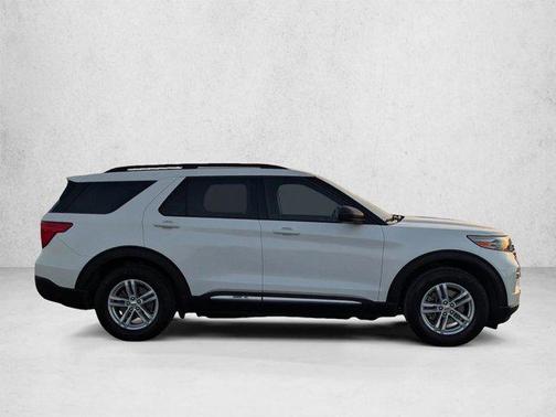 STAR WHITE MET TRI-COAT 2022 Ford Explorer XLT