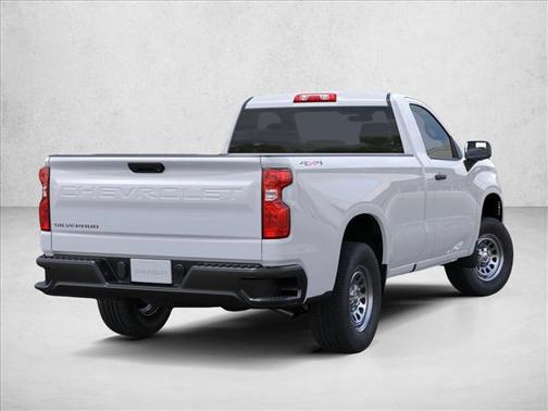 Summit White 2025 Chevrolet Silverado 1500 WT