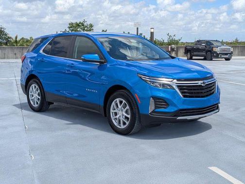 Riptide Blue Metallic 2024 Chevrolet Equinox 1LT