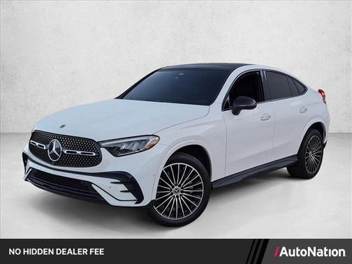 Polar White 2025 Mercedes-Benz GLC 300 4MATIC Coupe