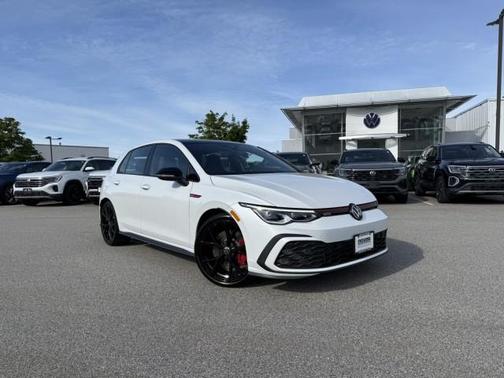 Opal White W / Black Roof 2024 Volkswagen Golf GTI 2.0T 380 S