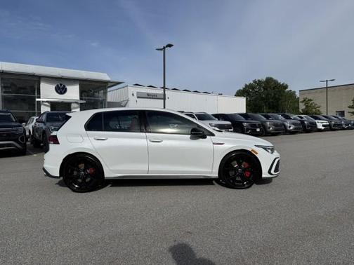 Opal White W / Black Roof 2024 Volkswagen Golf GTI 2.0T 380 S