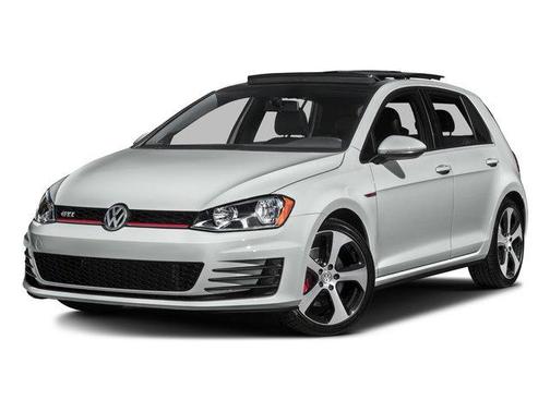 Pure White 2017 Volkswagen Golf GTI Sport 4-Door