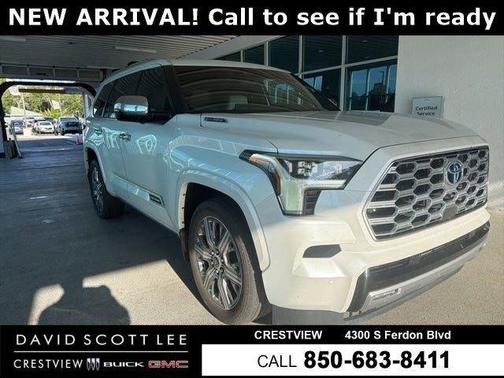 Wind Chill Pearl 2024 Toyota Sequoia Capstone