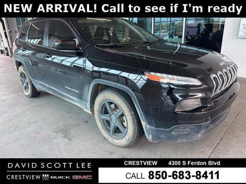 Diamond Black Crystal Pearlcoat 2017 Jeep Cherokee Sport