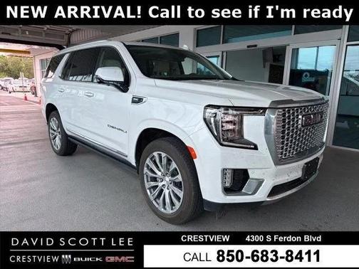 White Frost Tricoat 2023 GMC Yukon Denali