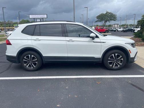 Pure White 2023 Volkswagen Tiguan 2.0T S 4MOTION