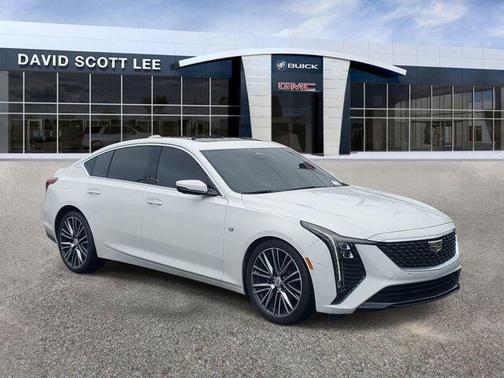 Summit White 2025 Cadillac CT5 Premium Luxury