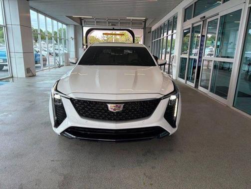 Summit White 2025 Cadillac CT5 Premium Luxury