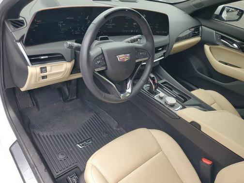 Summit White 2025 Cadillac CT5 Premium Luxury