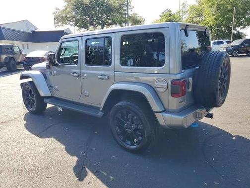 Billet Silver Metallic Clearcoat 2021 Jeep Wrangler Unlimited 4xe Sahara High Altitude