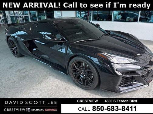 Black 2025 Chevrolet Corvette Z06
