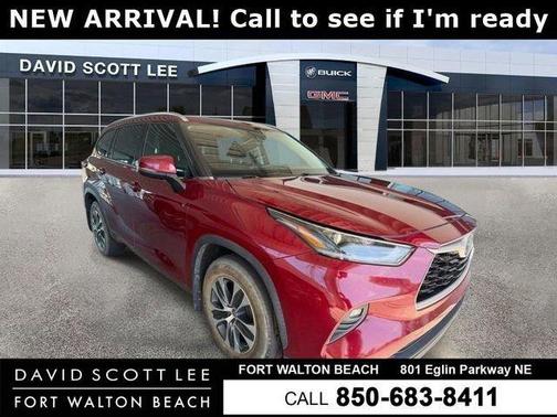 Ruby Flare Pearl 2021 Toyota Highlander XLE